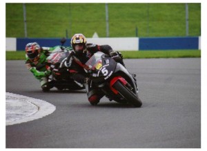 Haslam Race School David Bell at the Haslam Motorcycle Race School Donnington Park